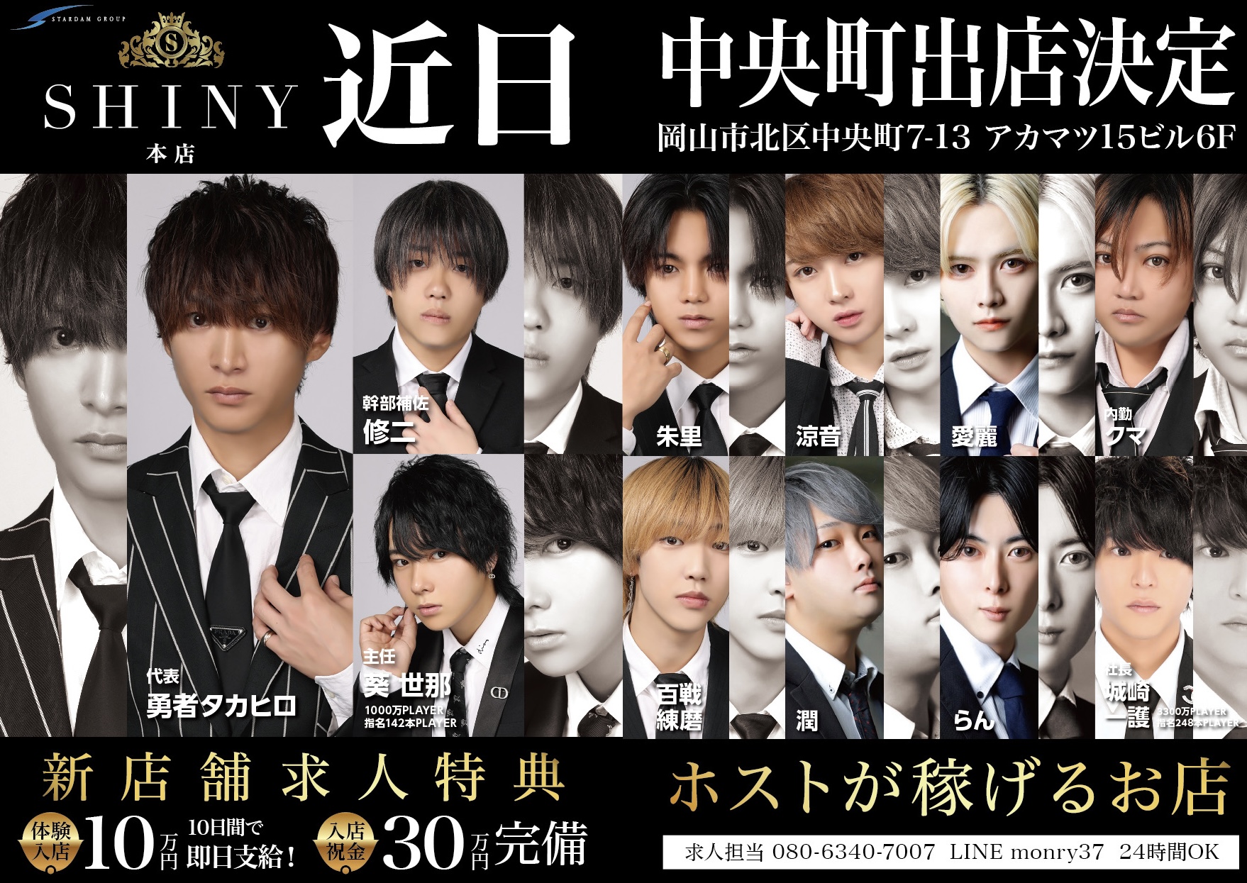 ホストクラブのプレイヤー